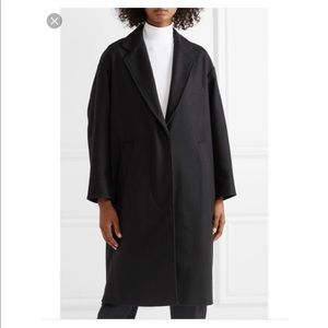 Isabel Marant Etoile Black Wool Blend coat